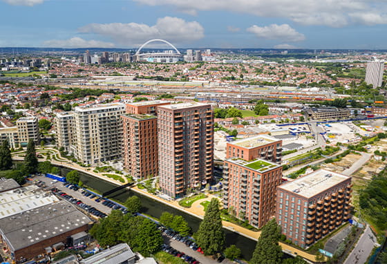 Grand Union phase two aerial image