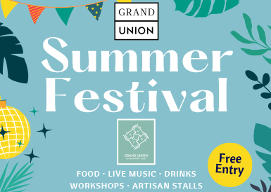 A thumbnail image of the Grand Union Summer Festival Flyer